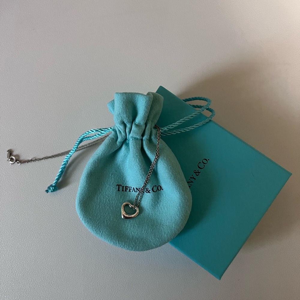 Tiffany & Co Elsa Peretti Heart Necklace